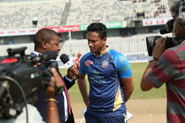 DHAKA DYNAMITES Own the toss AND ELECTED to BAT